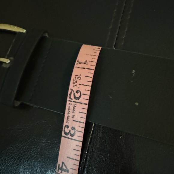 Banana Republic Wide Black Belt Women’s Sz M - Picture 8 of 8